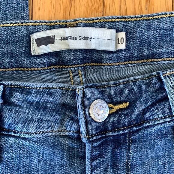 Levi’s‎ Jeans Mid Rise Skinny jeans size 10 - Picture 6 of 11